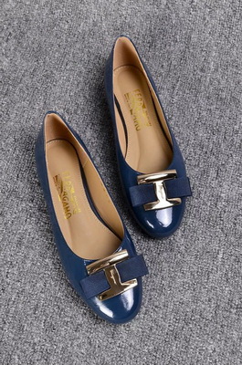 Ferragamo Shallow mouth flat shoes Women--040